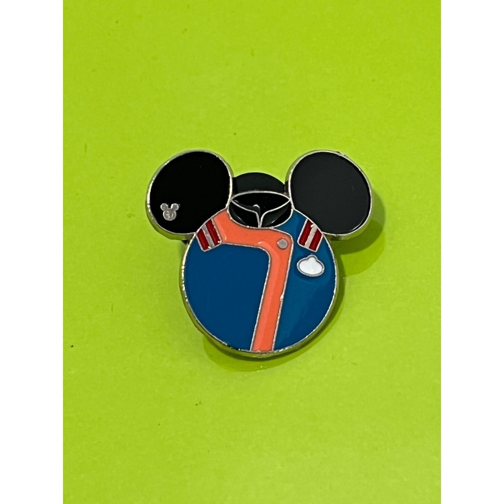 Disney Hidden Mickey Pin 2015 Star Wars X-Wing Pilot Suit Mickey Head 2 of 5